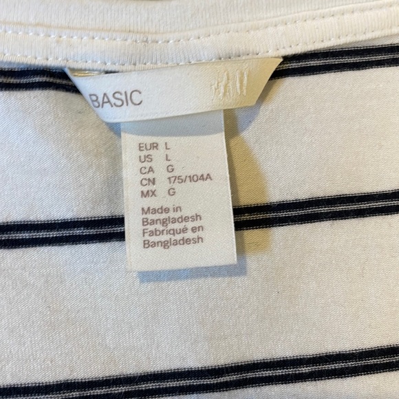 H&M short sleeve knee length t-shirt dress - Picture 5 of 6